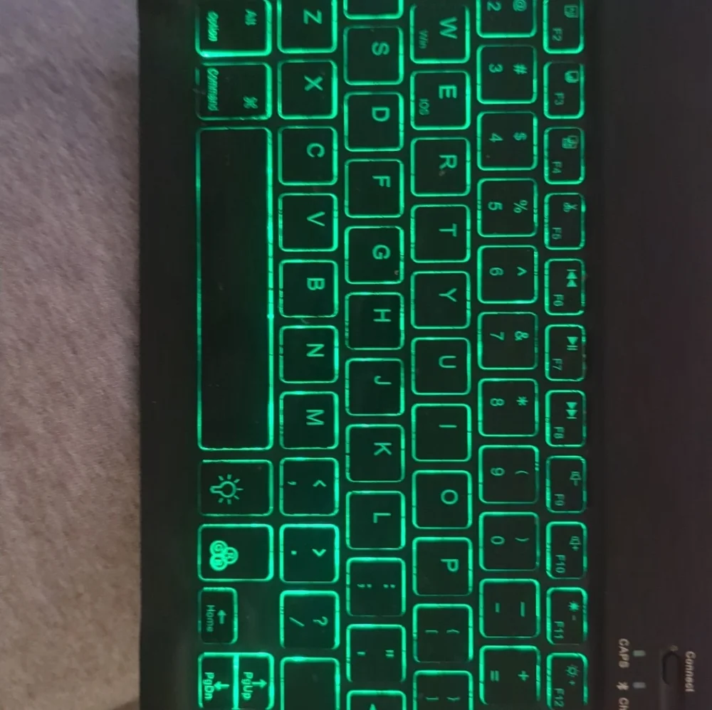Mini LED wireless keyboard
